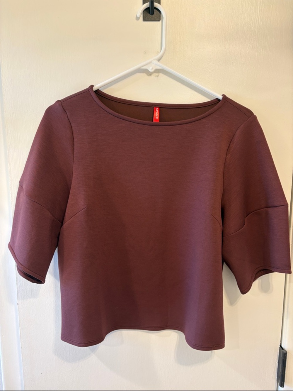 Women’s Spanx Air Essentials Desk to Dinner Top in Plum